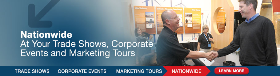 Nationwide - At Your Trade Shows, Corporate Events and Marketing Tours